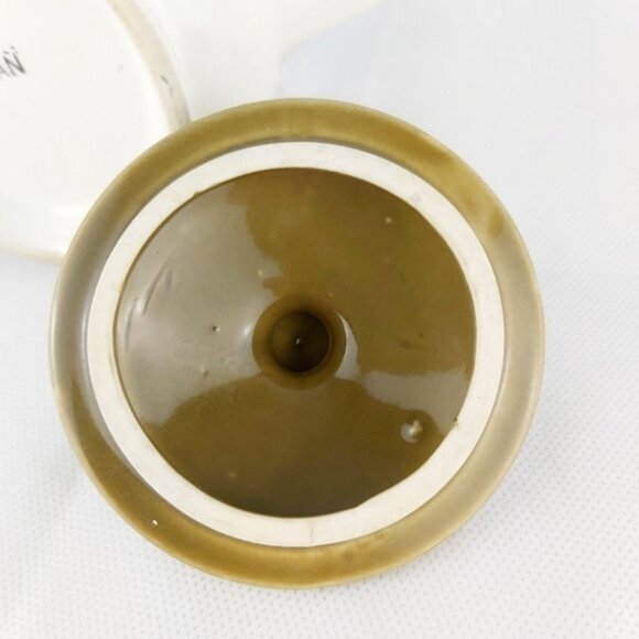 Vintage creamer and sugar pottery ceramic pot - Picture 9 of 12